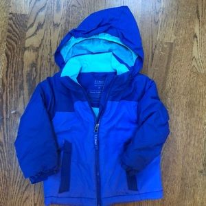 LLBean girls 3t winter coat, barely worn!